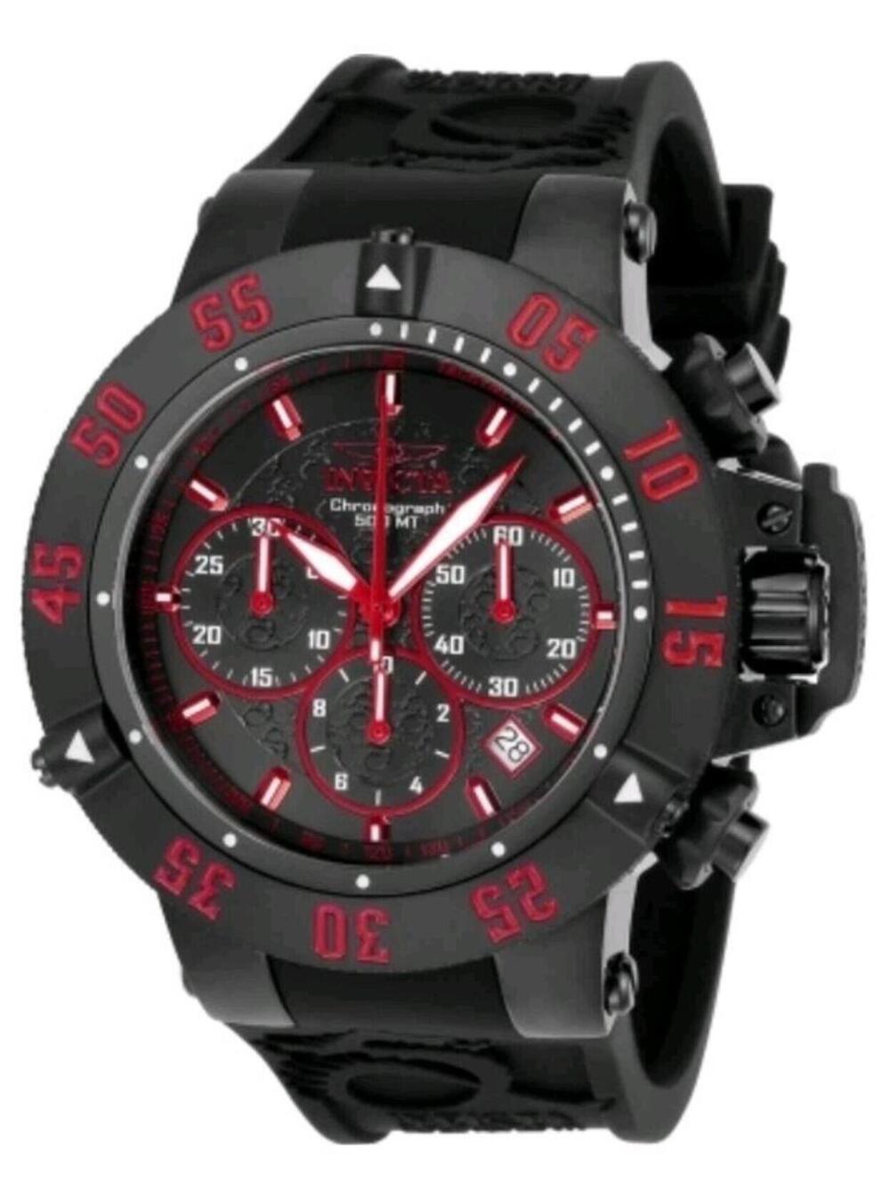 Invicta subaqua noma iii Model 22924 Red And Black